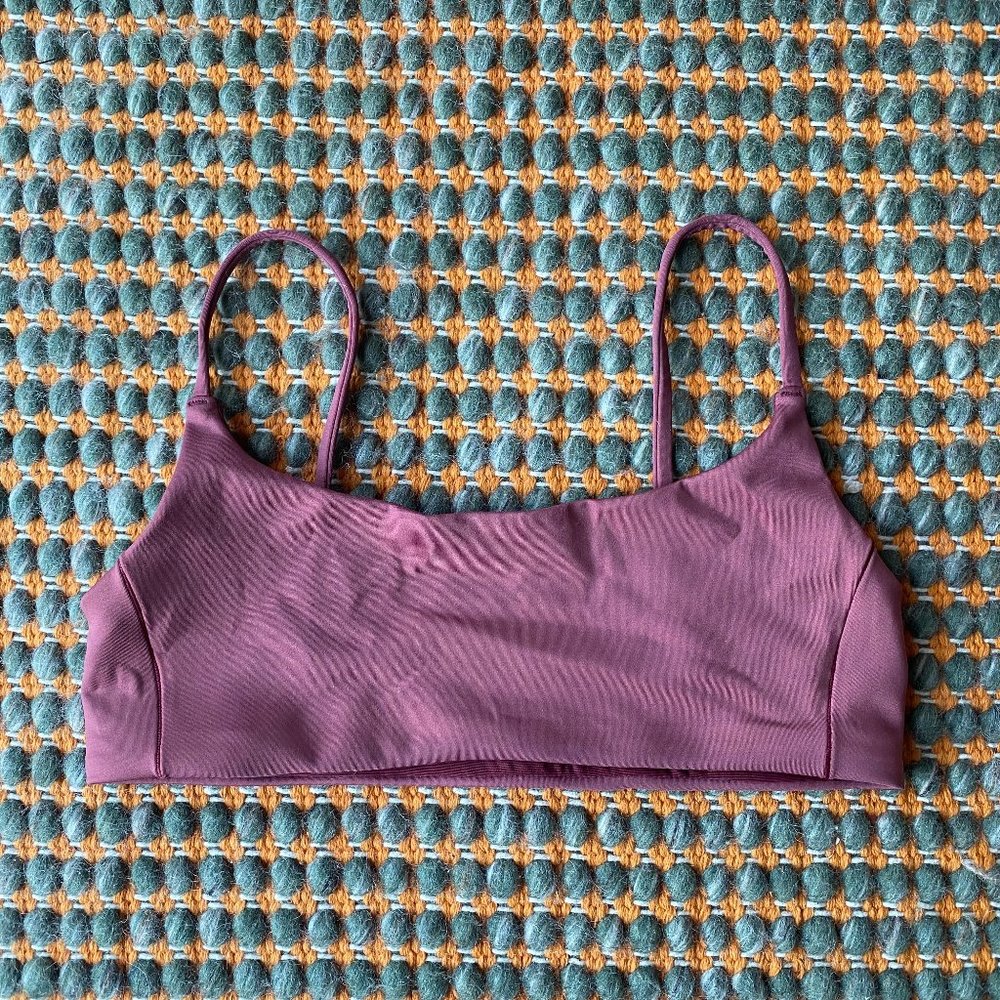 Left on Friday - Pool Days Top - Desert Plum - Bikini Top - S